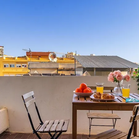 Appartamento Terraza Luminosa, Céntrico, A 10 Min De La Playa Torremolinos